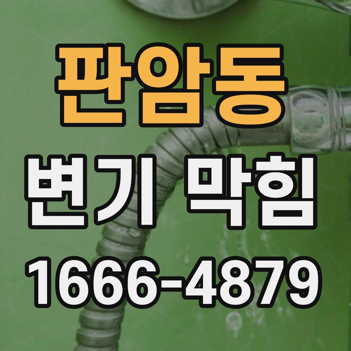판암동 변기 막힘