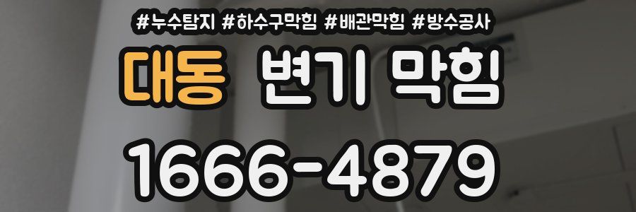 대동 변기 막힘