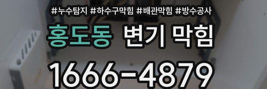 홍도동 변기 막힘