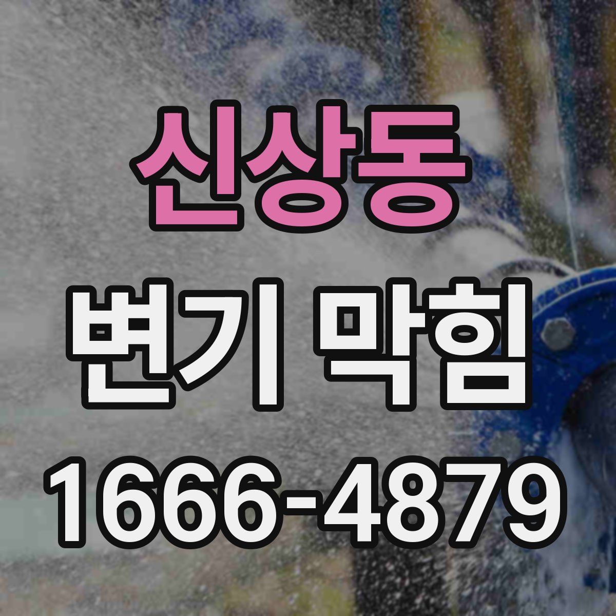 신상동 변기 막힘