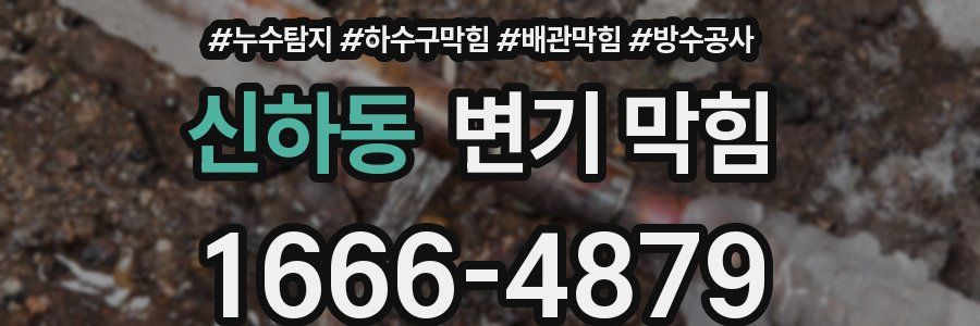 신하동 변기 막힘