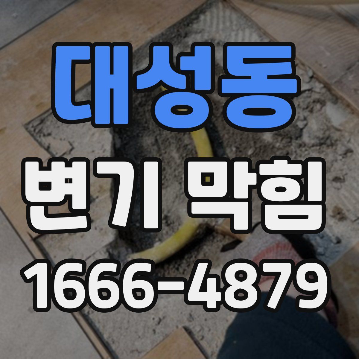 대성동 변기 막힘