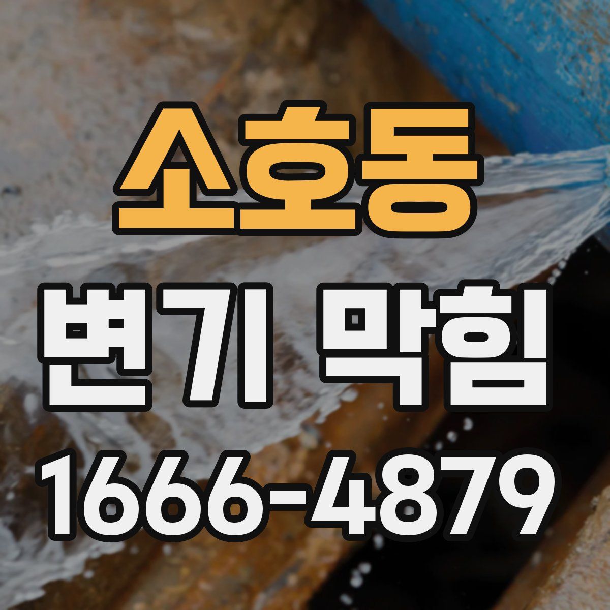 소호동 변기 막힘
