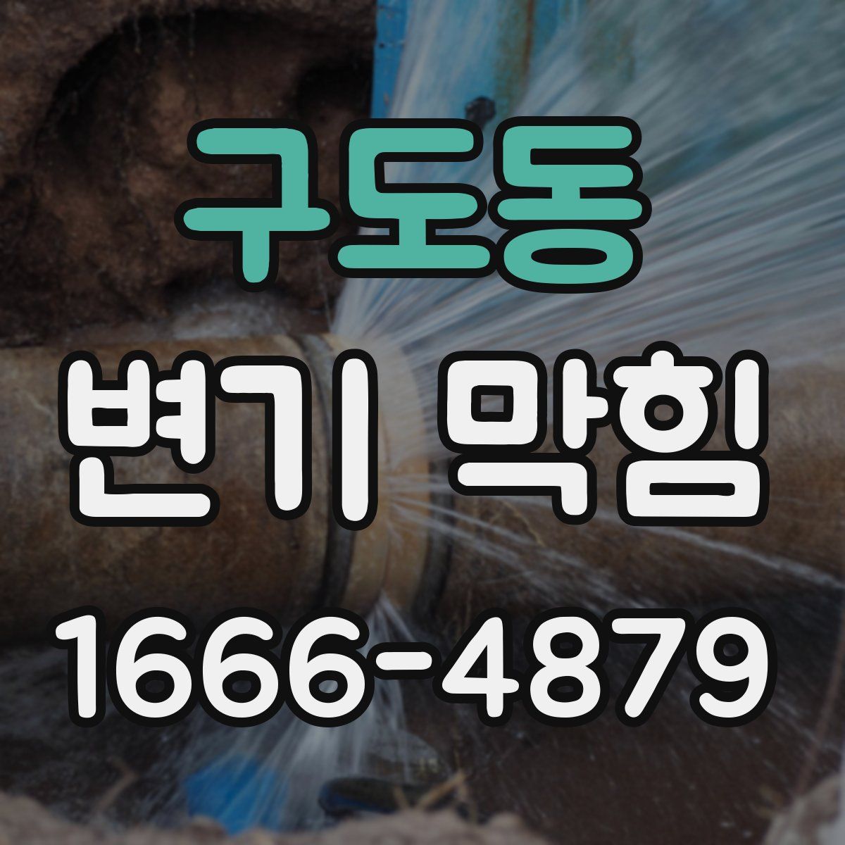 구도동 변기 막힘