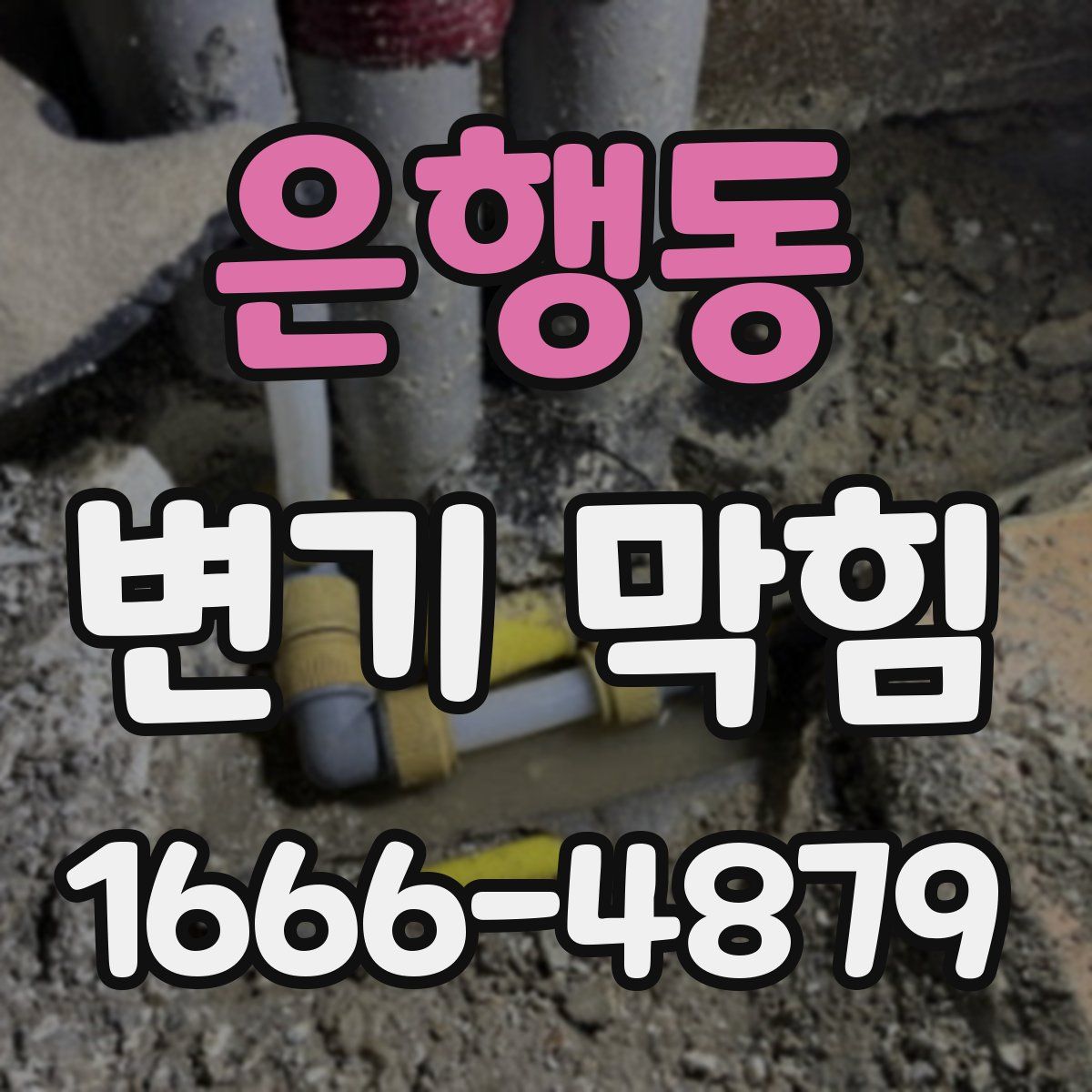 은행동 변기 막힘