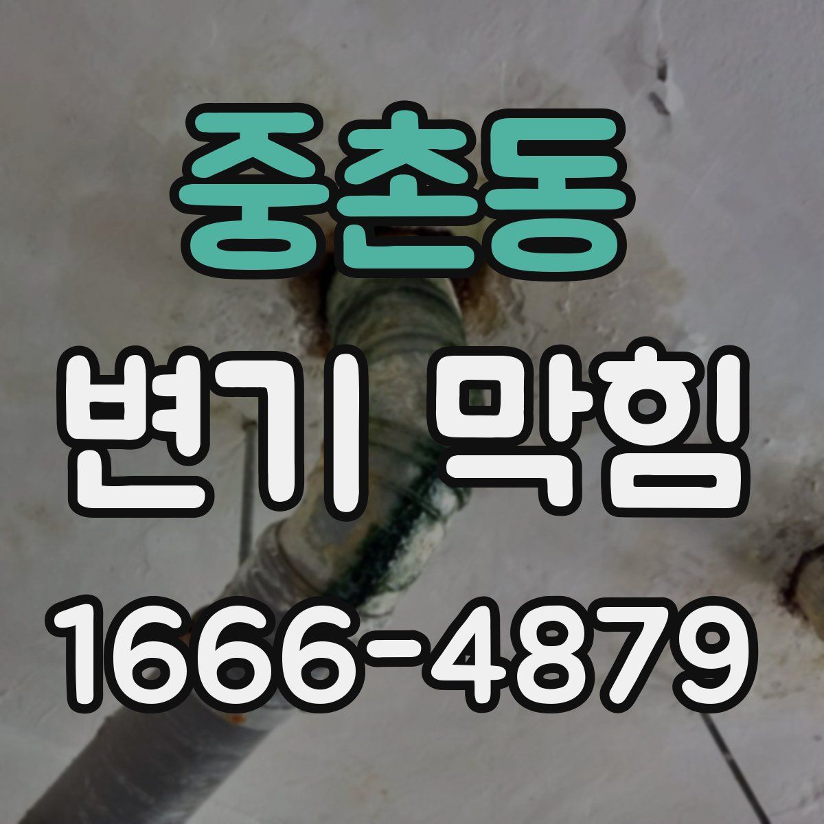 중촌동 변기 막힘
