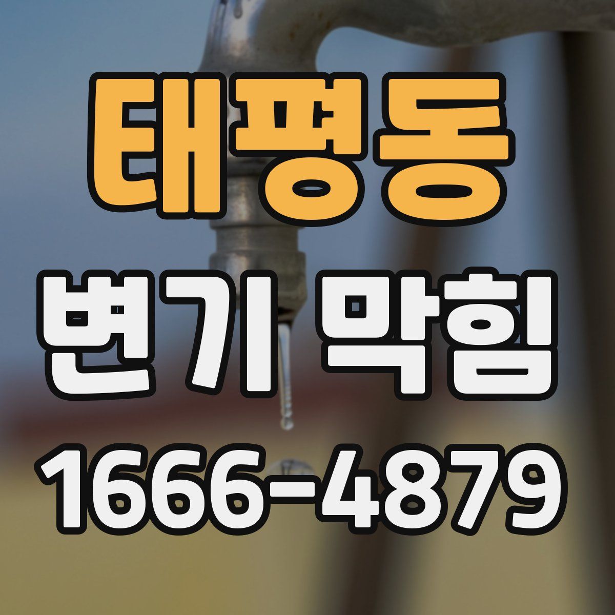 태평동 변기 막힘