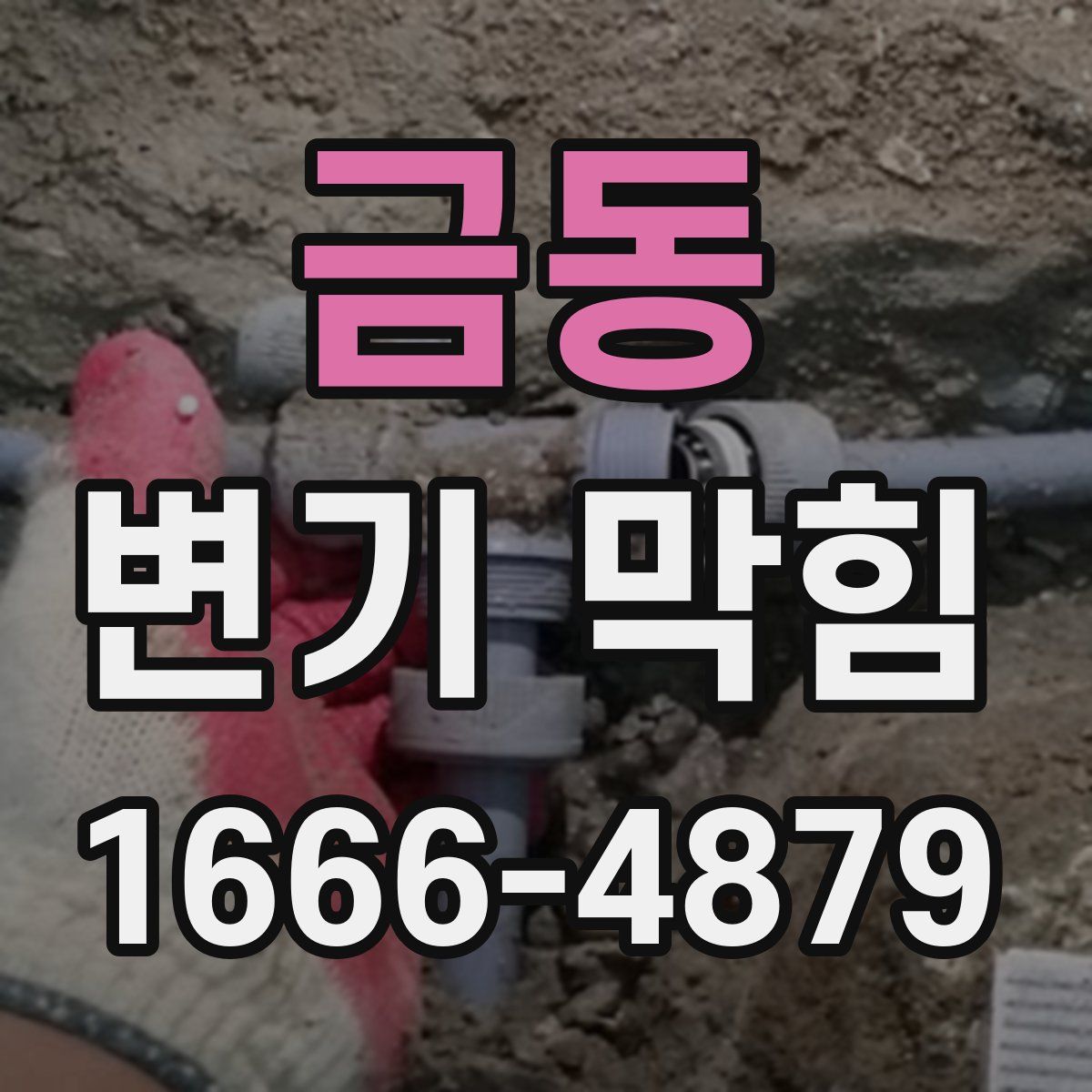 금동 변기 막힘