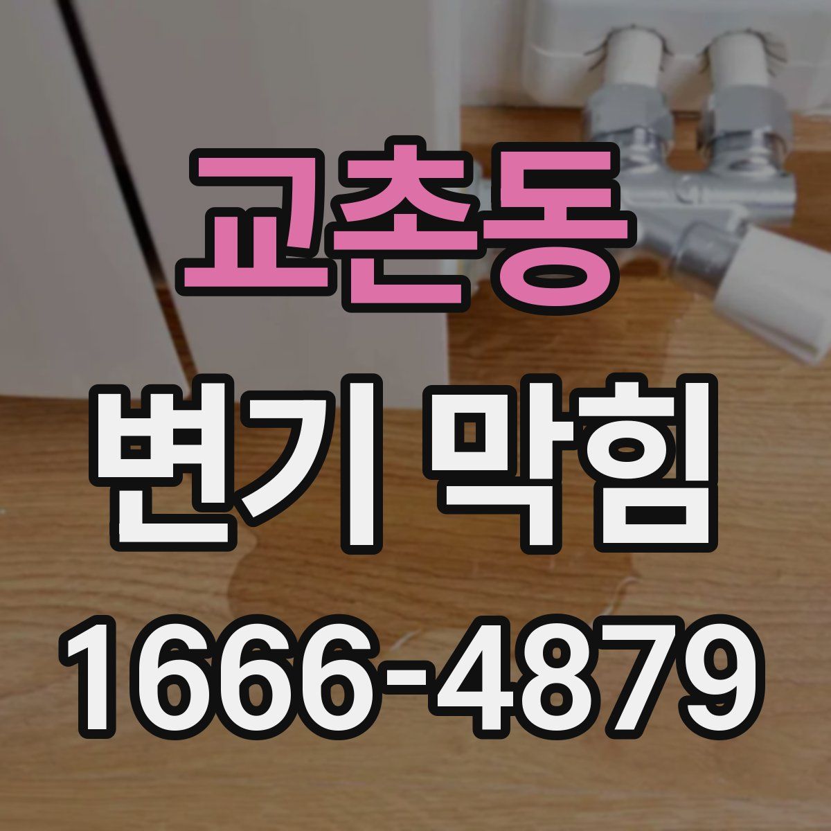 교촌동 변기 막힘