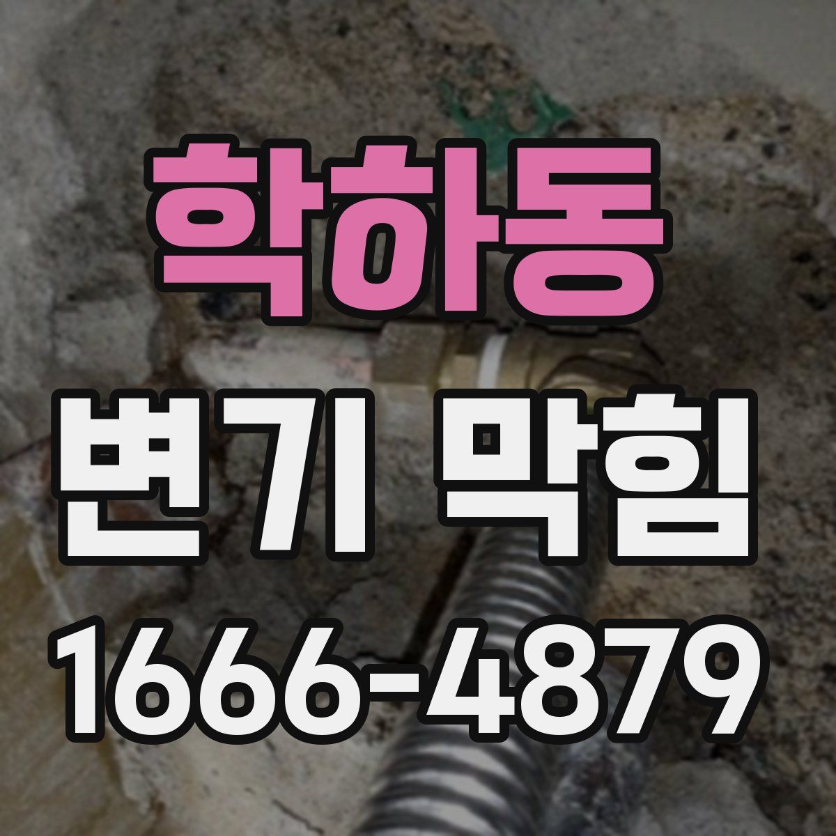 학하동 변기 막힘