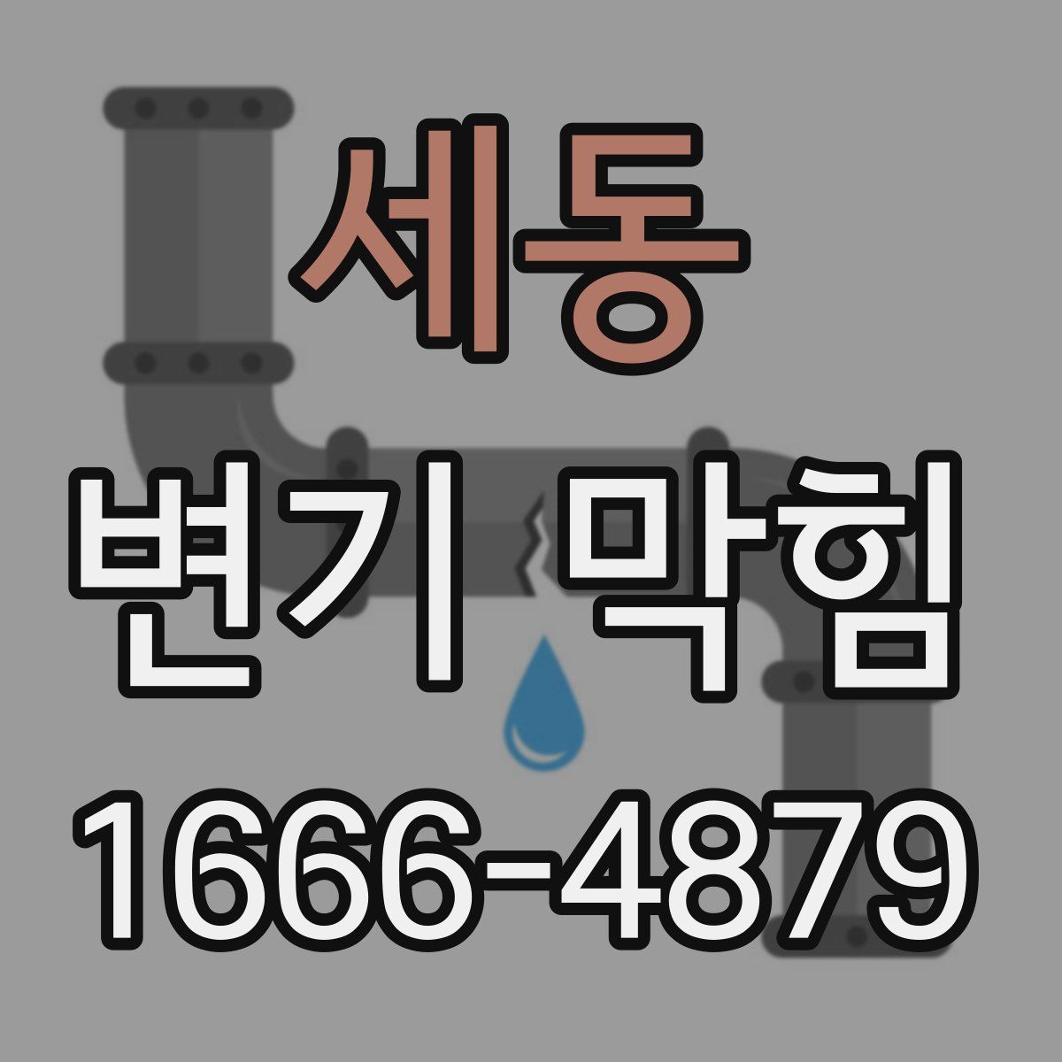 세동 변기 막힘