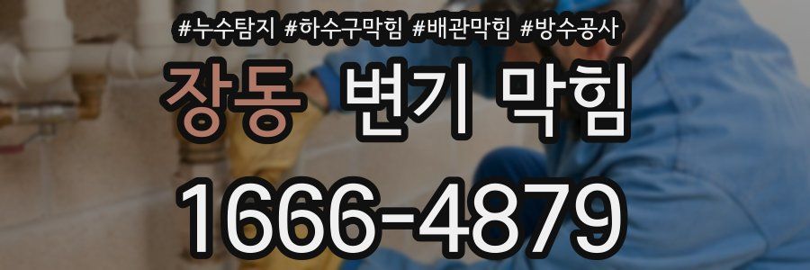 장동 변기 막힘