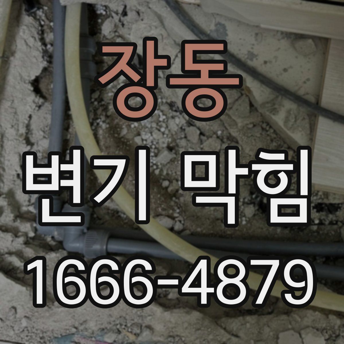 장동 변기 막힘