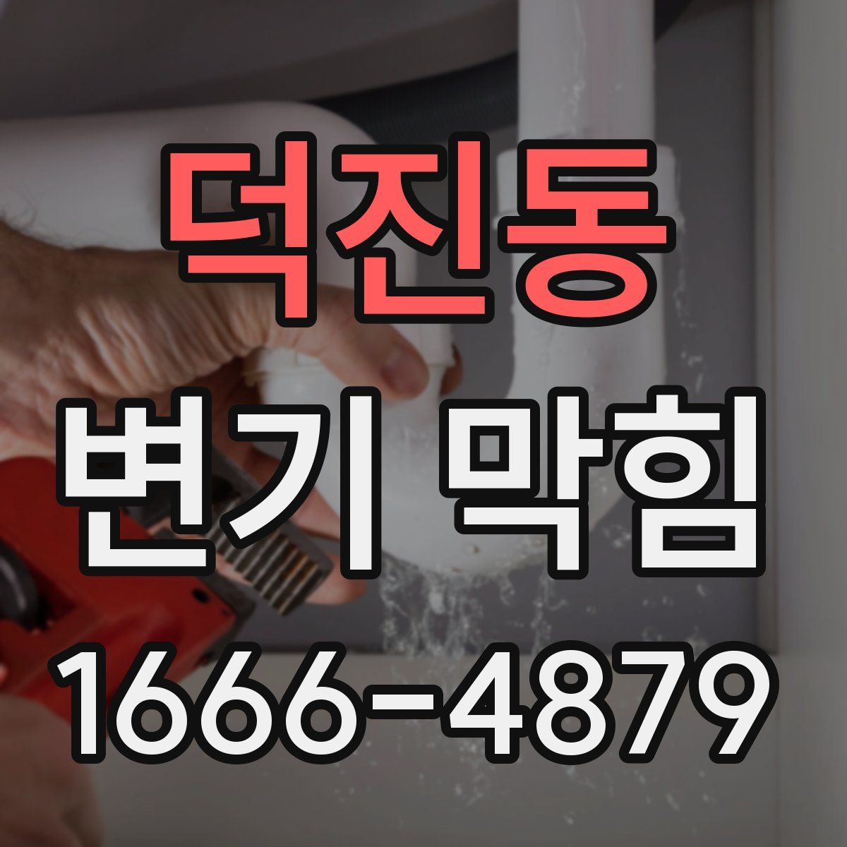 덕진동 변기 막힘