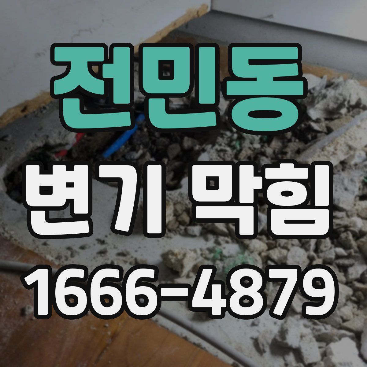 전민동 변기 막힘