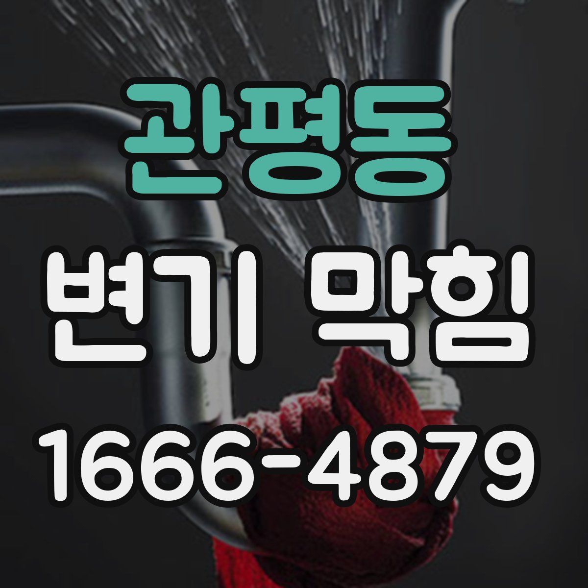 관평동 변기 막힘