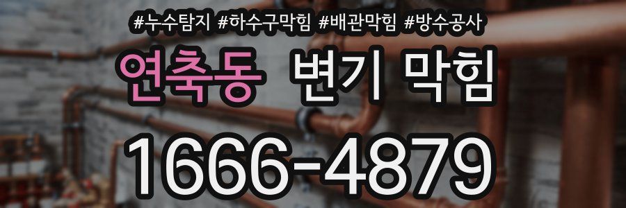 연축동 변기 막힘