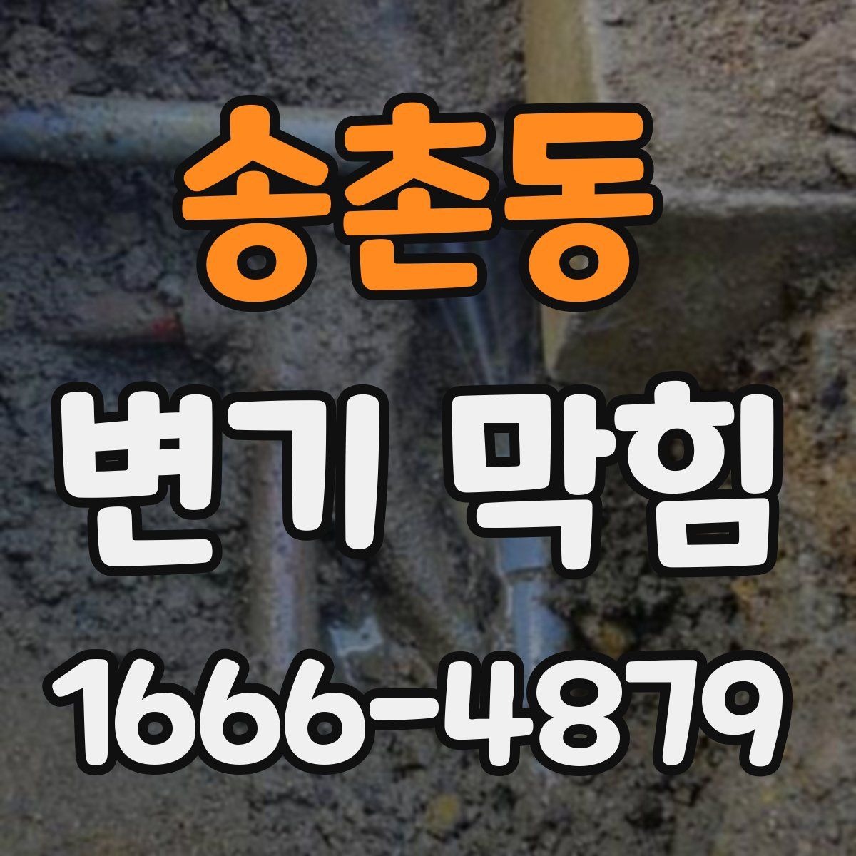 송촌동 변기 막힘
