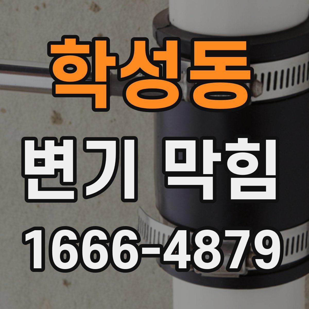 학성동 변기 막힘
