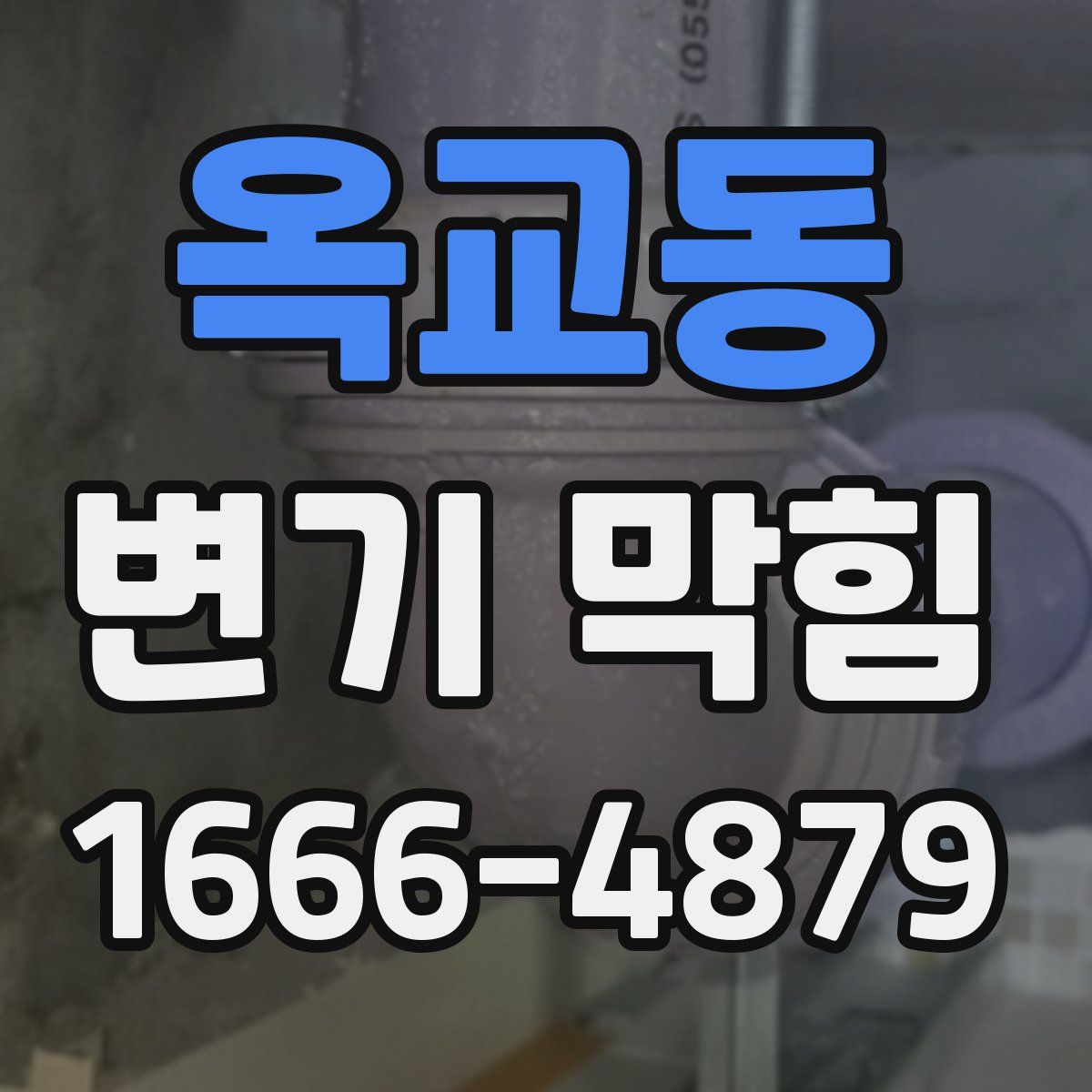 옥교동 변기 막힘