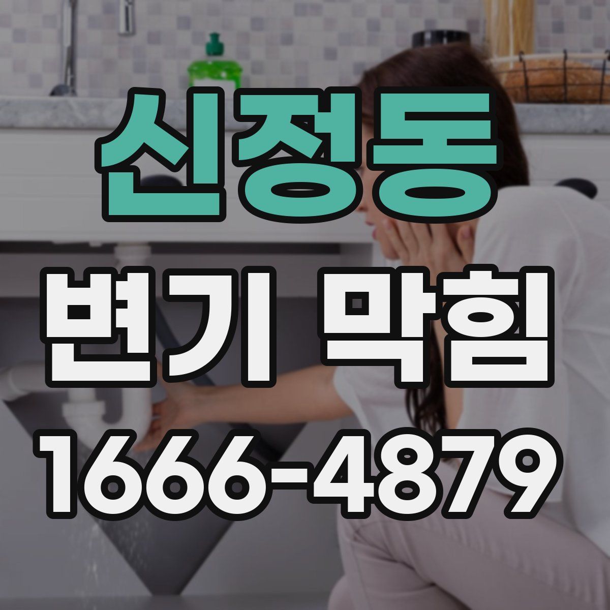 신정동 변기 막힘