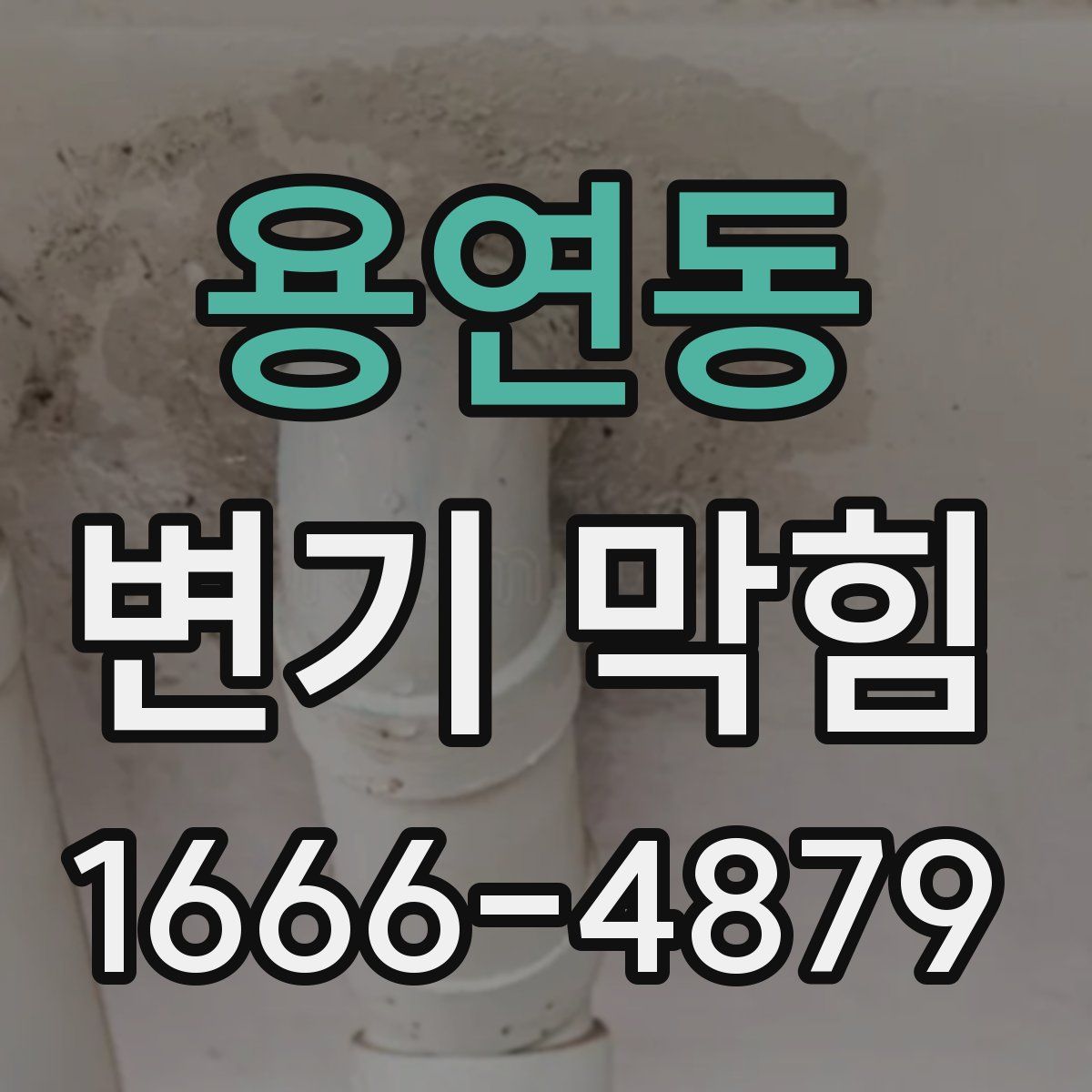 용연동 변기 막힘