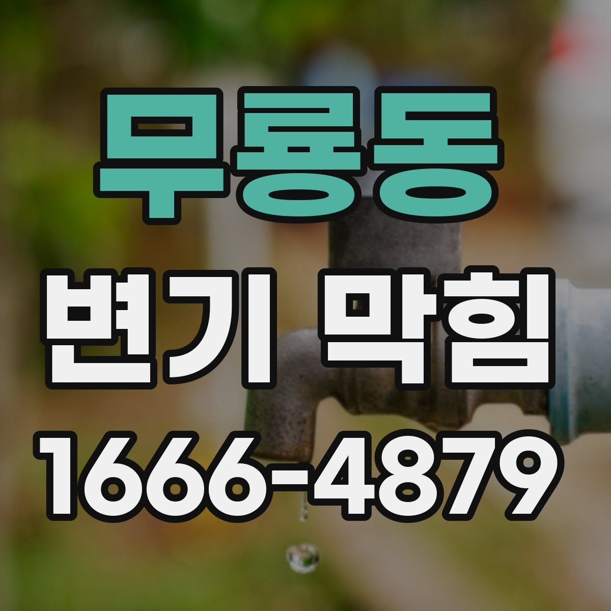무룡동 변기 막힘