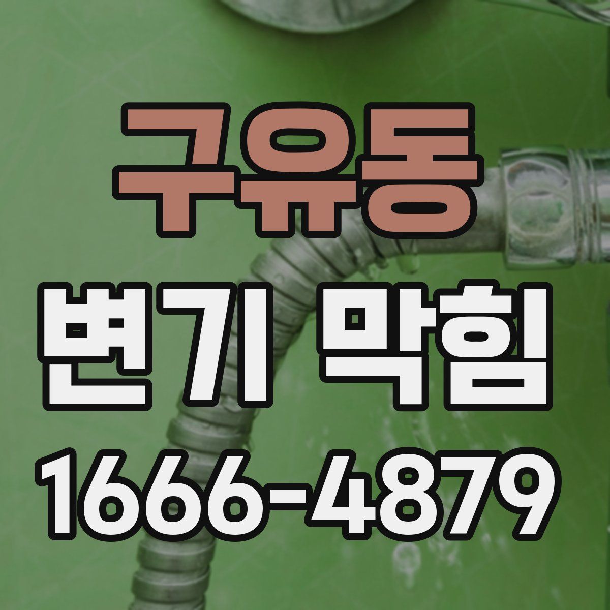 구유동 변기 막힘