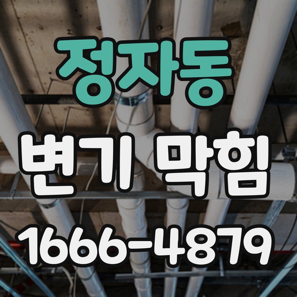 정자동 변기 막힘