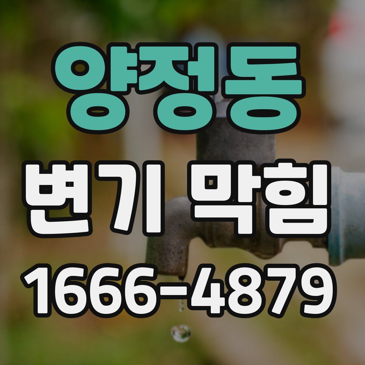양정동 변기 막힘