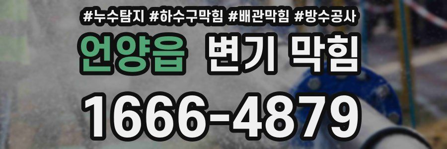 언양읍 변기 막힘