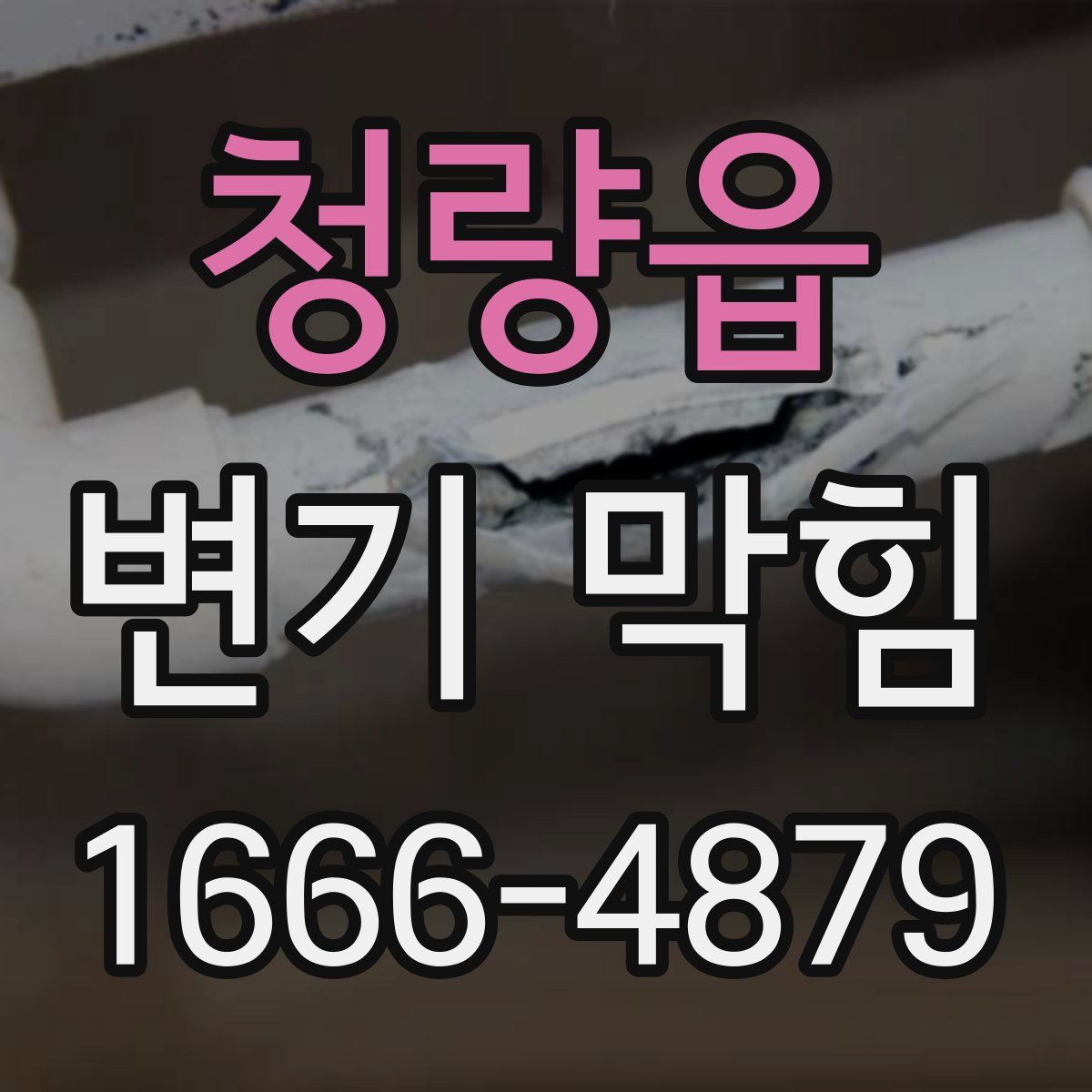 청량읍 변기 막힘