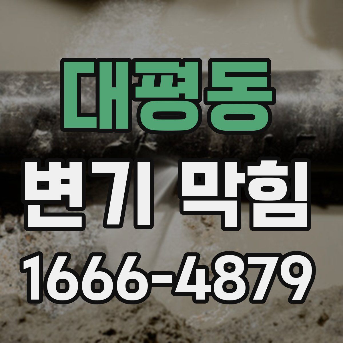 대평동 변기 막힘