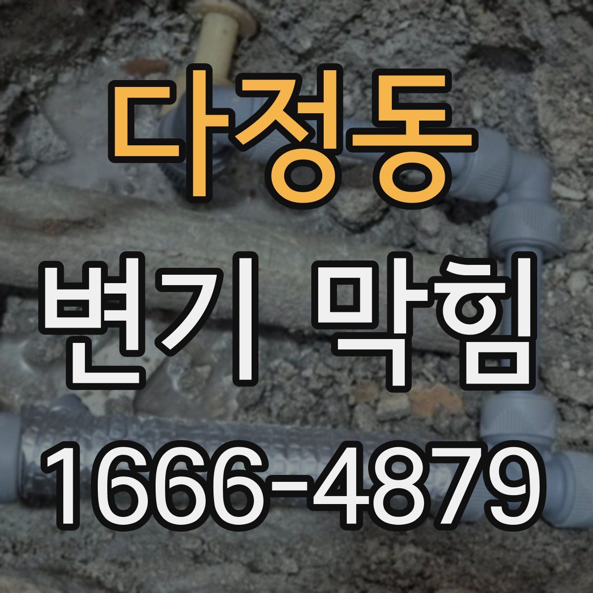 다정동 변기 막힘