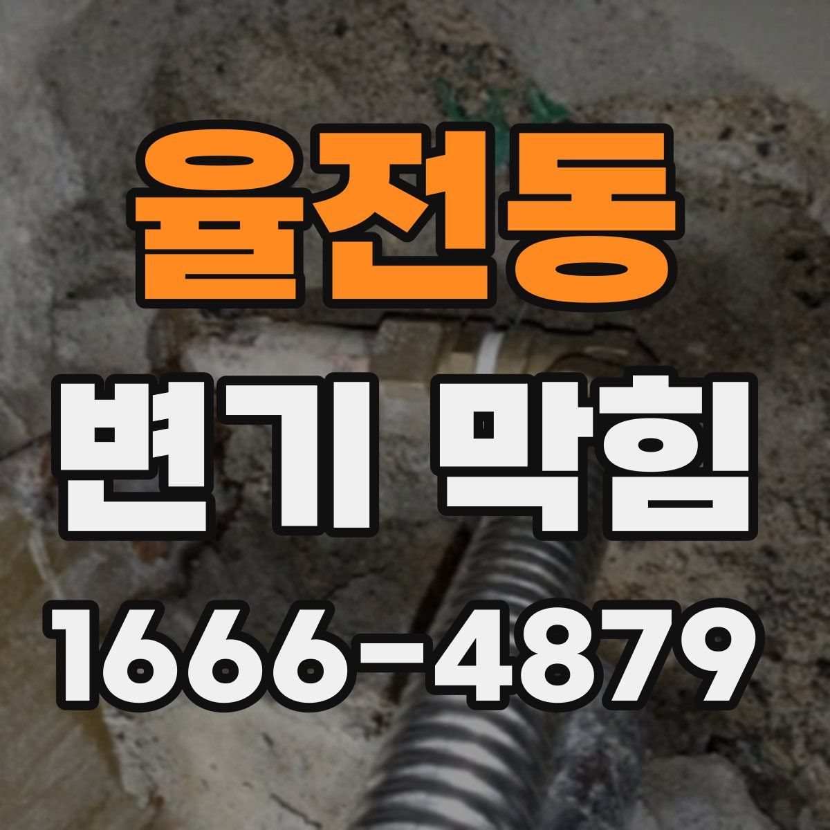 율전동 변기 막힘