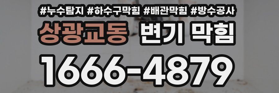 상광교동 변기 막힘