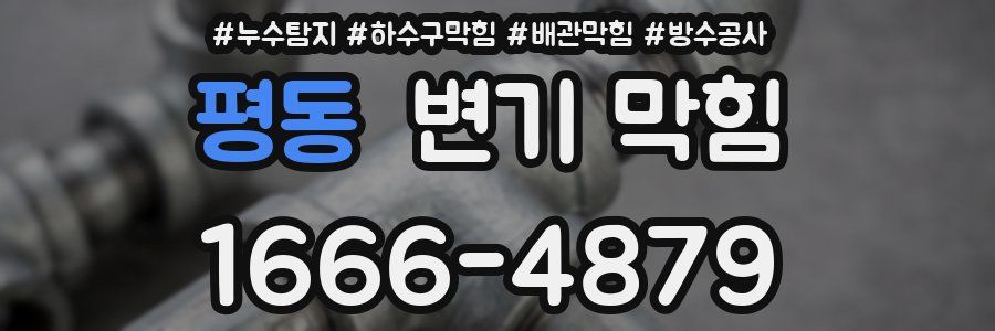 평동 변기 막힘