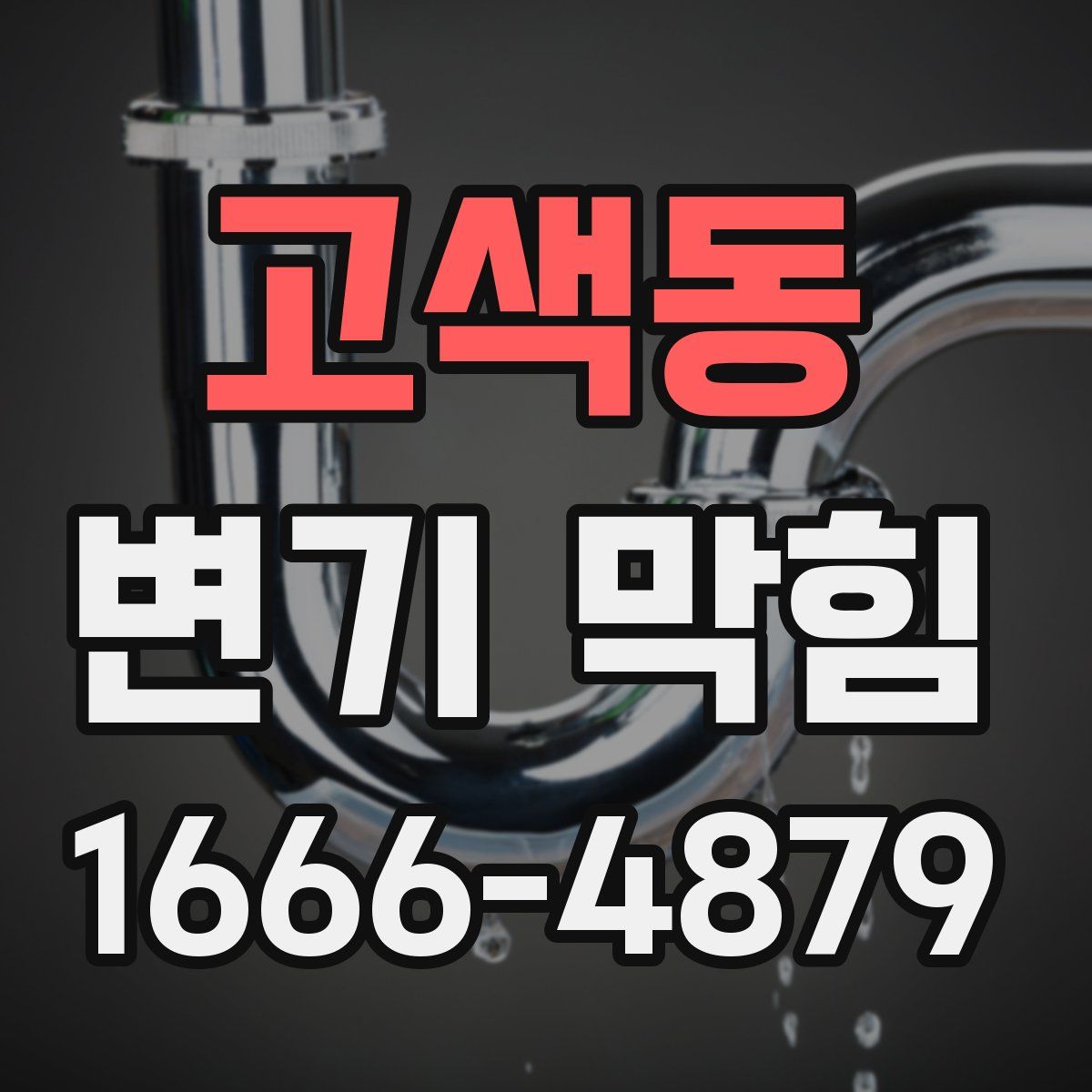 고색동 변기 막힘