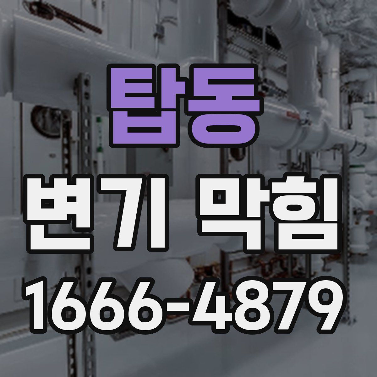 탑동 변기 막힘