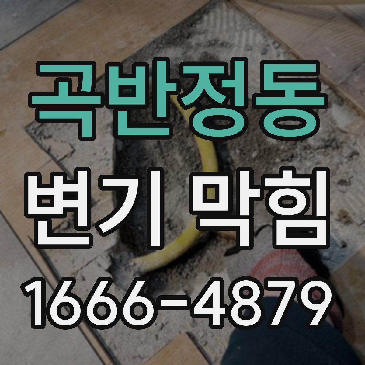 곡반정동 변기 막힘