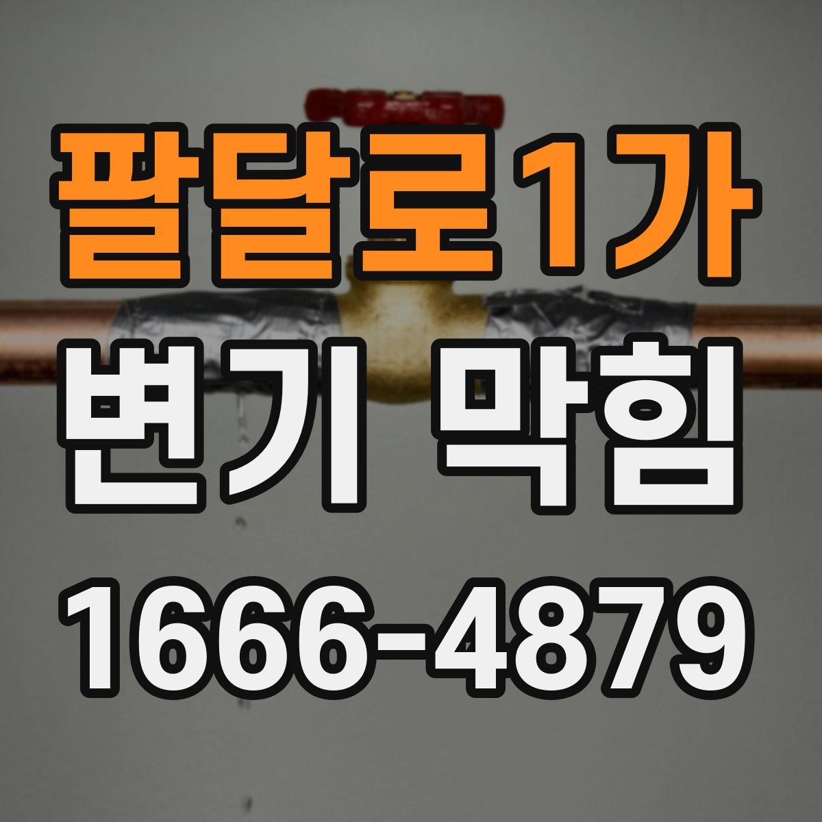 팔달로1가 변기 막힘