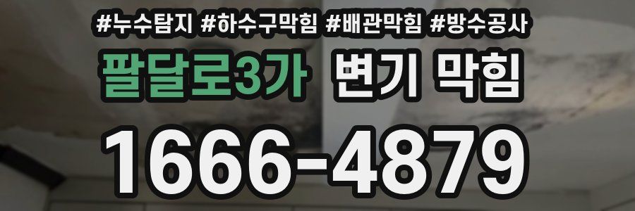 팔달로3가 변기 막힘