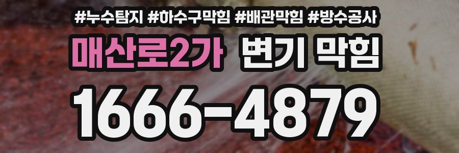 매산로2가 변기 막힘