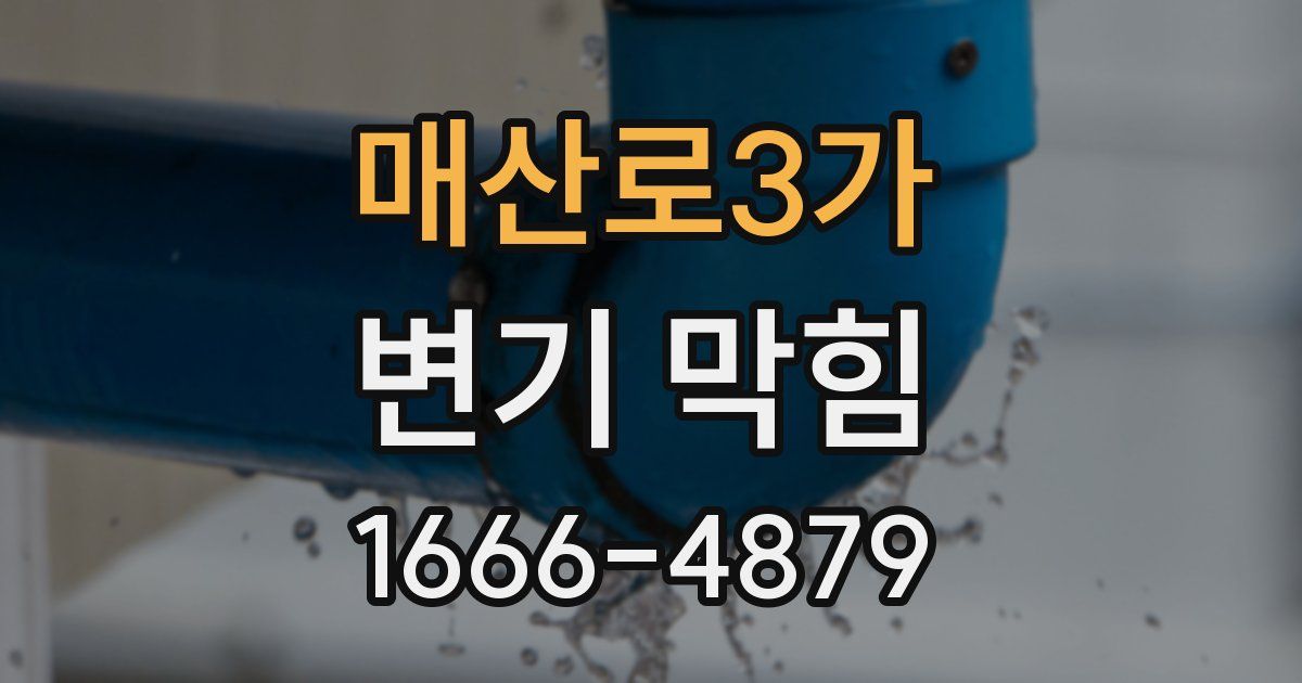 매산로3가 변기 막힘