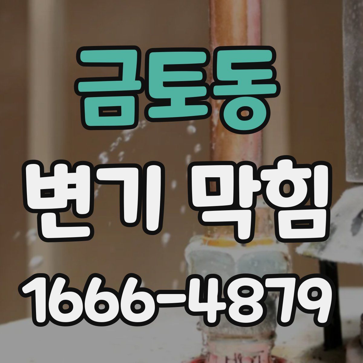 금토동 변기 막힘