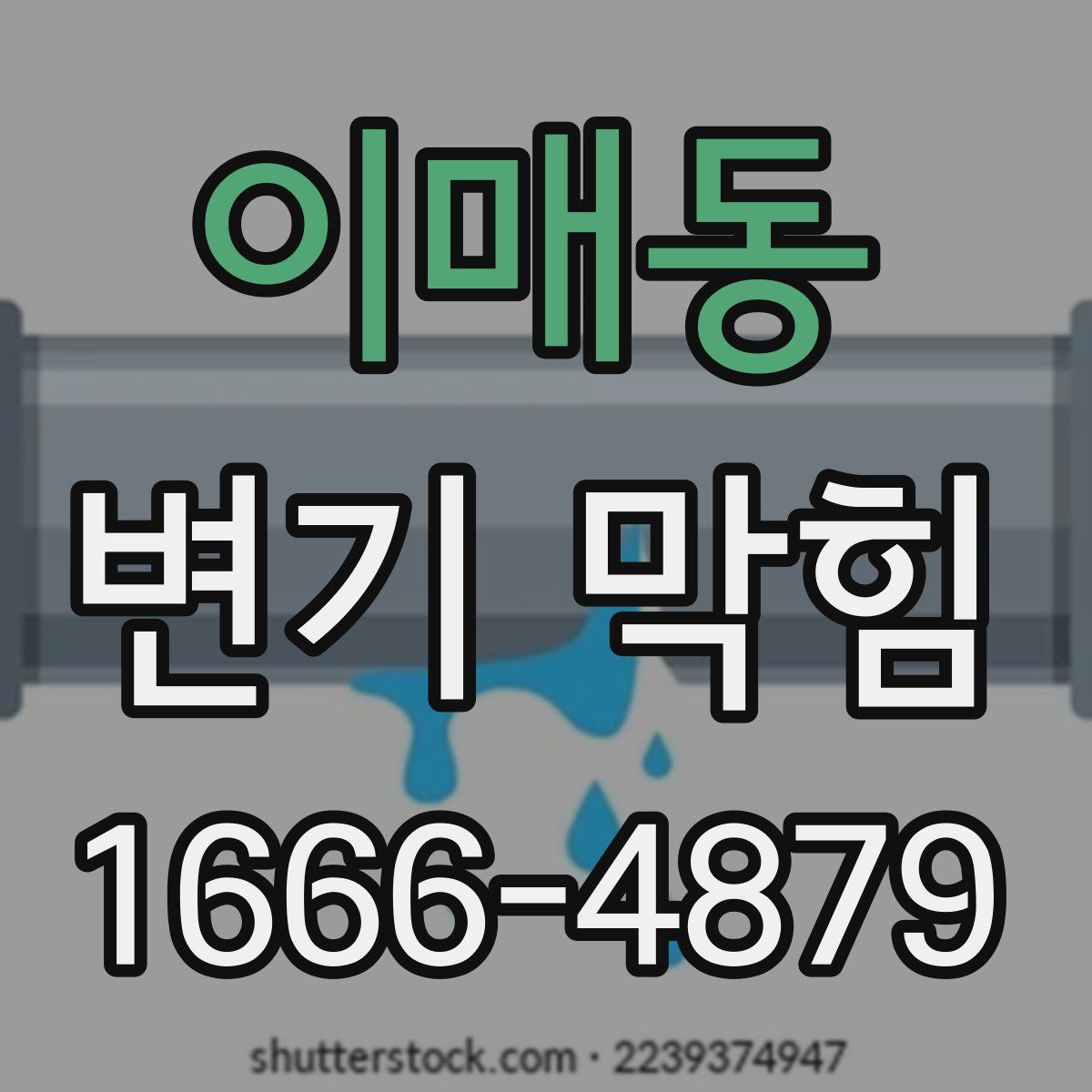 이매동 변기 막힘