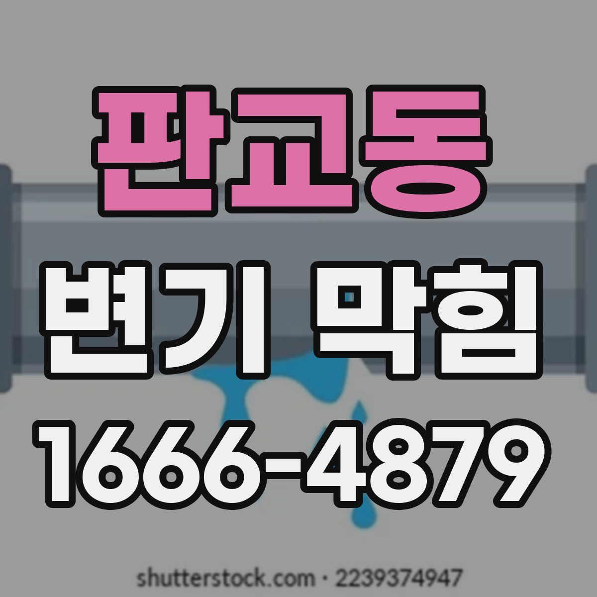 판교동 변기 막힘