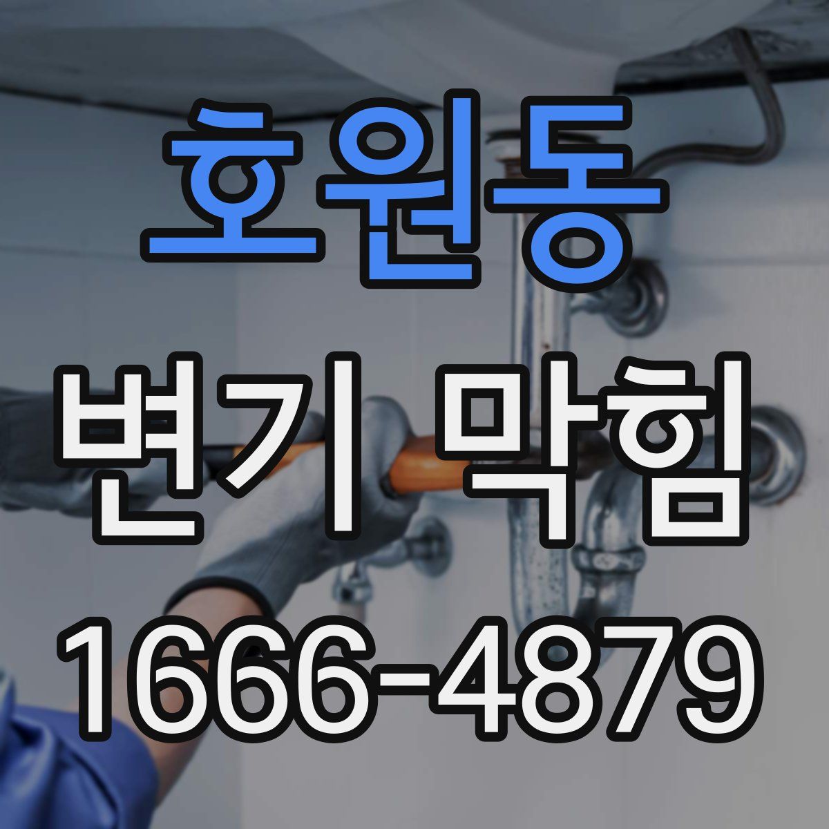 호원동 변기 막힘