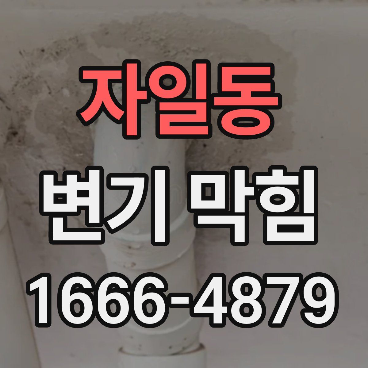 자일동 변기 막힘