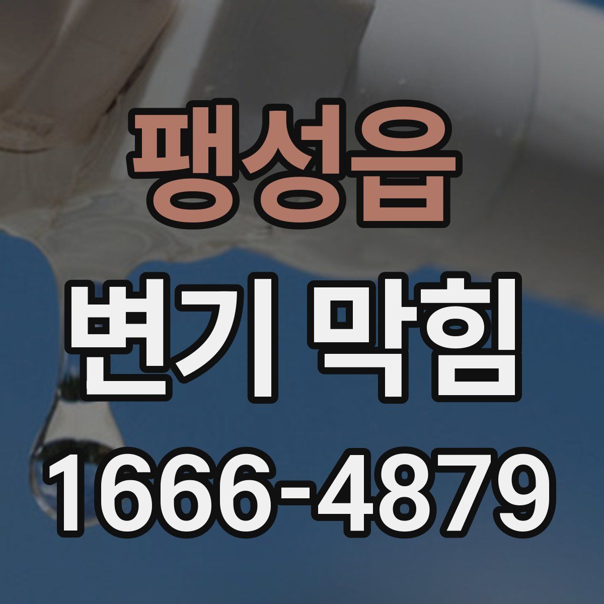 팽성읍 변기 막힘